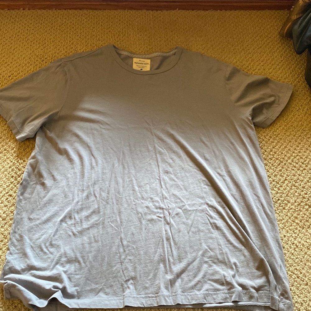 Splendid mills crewneck shirt xxl grey